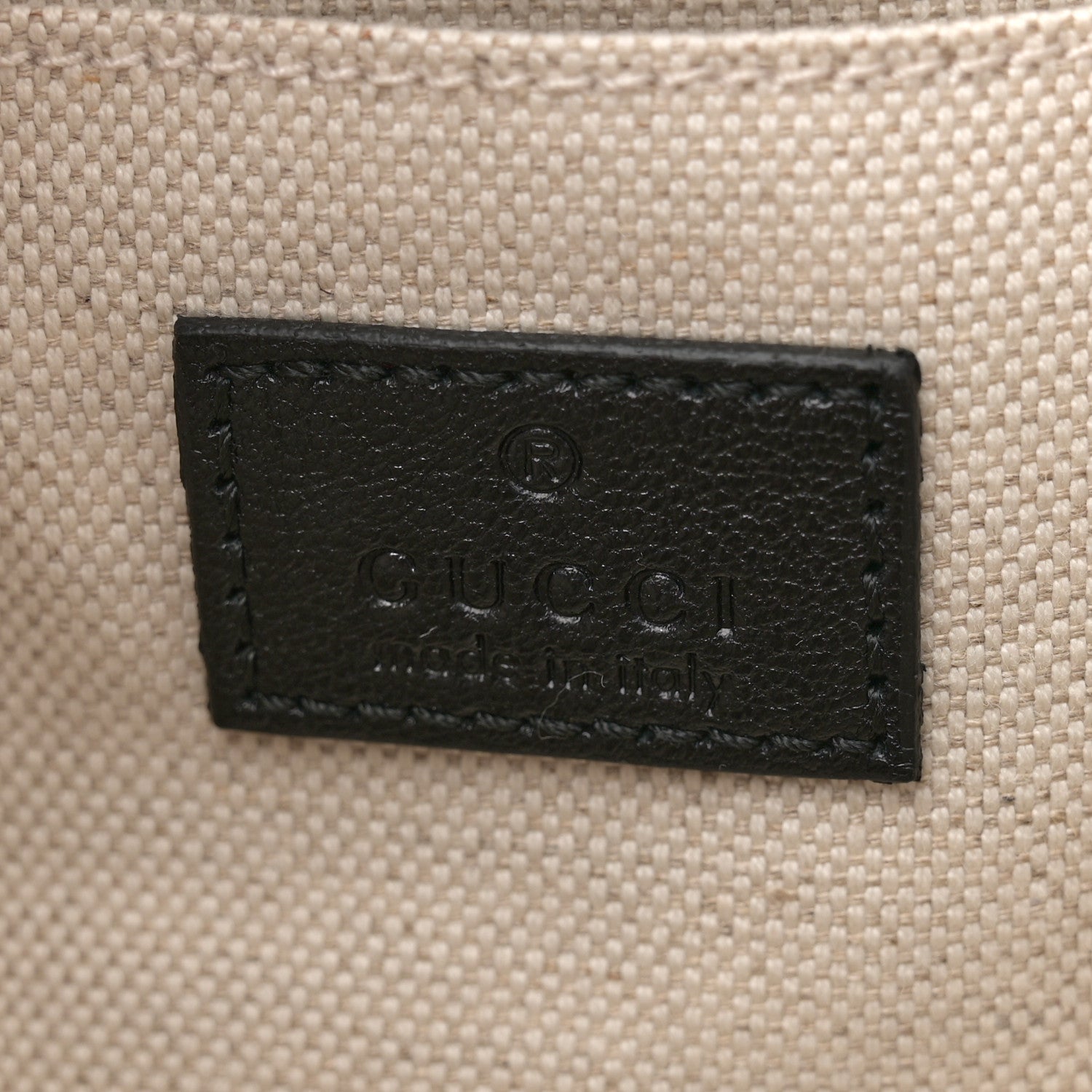 Gucci Sakai Be Green Calfskin Diagonal Stitched Small Blondie Shoulder Bag Black 6 of 10