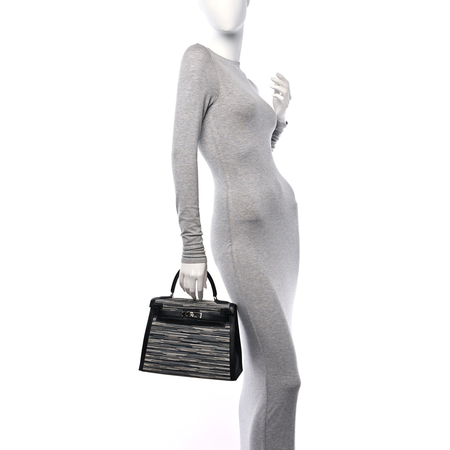 Box Toile Vibrato Kelly Sellier 28 Black Gris