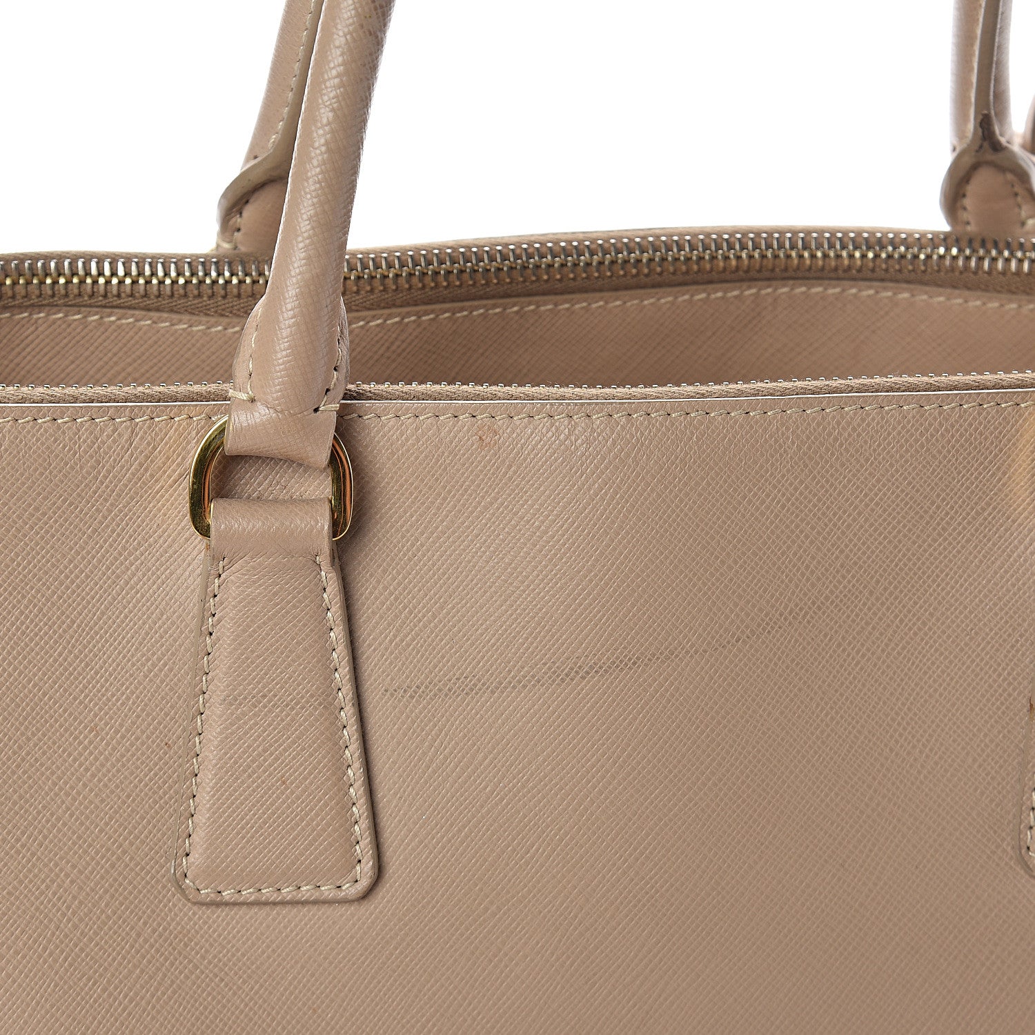 Prada Saffiano Medium Galleria Double Zip Tote Cammeo 7 of 9