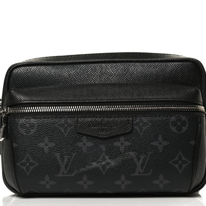 Louis Vuitton Taiga Monogram Outdoor Bumbag Black 8 of 14
