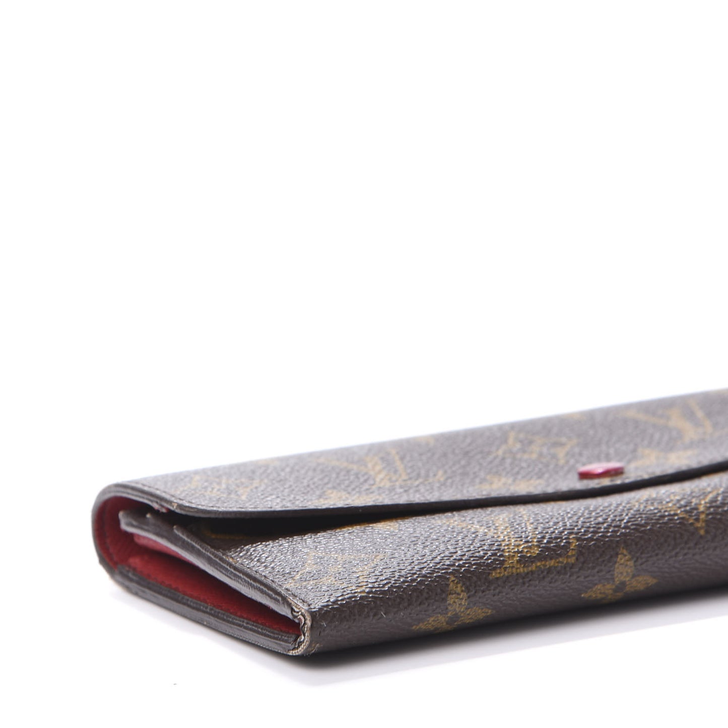 Monogram Emilie Wallet Red