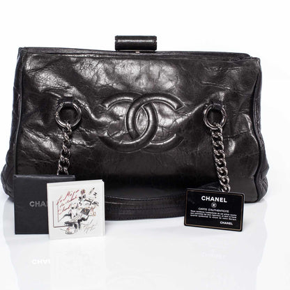 Chanel Calfskin Large Perfect Day Tote Black 9 of 9
