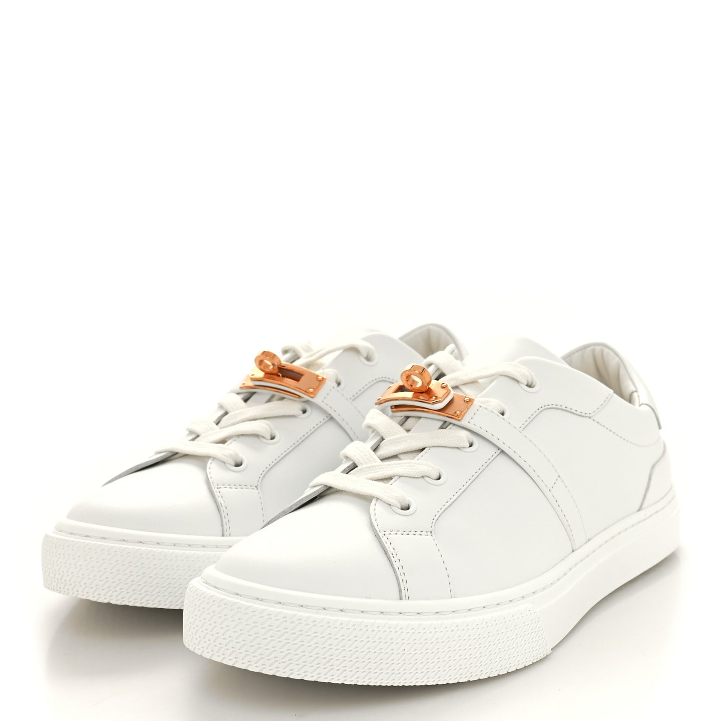 Calfskin Day Sneakers 40 White