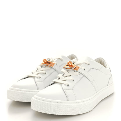 Hermes Calfskin Day Sneakers 40 White 3 of 8