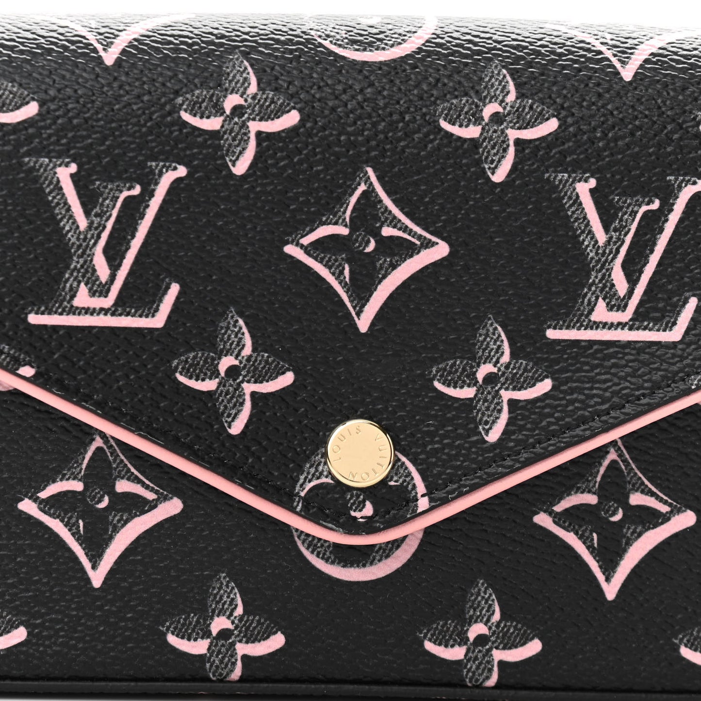 Monogram Fall For You Felicie Strap & Go Black