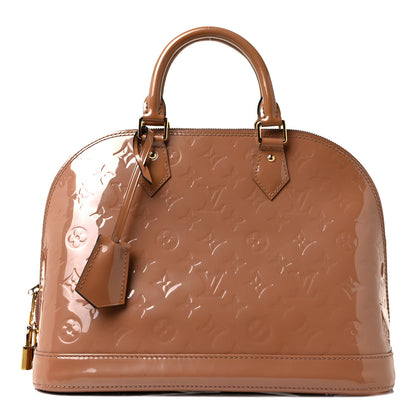 Louis Vuitton Vernis Alma PM Rose Velours 1 of 8