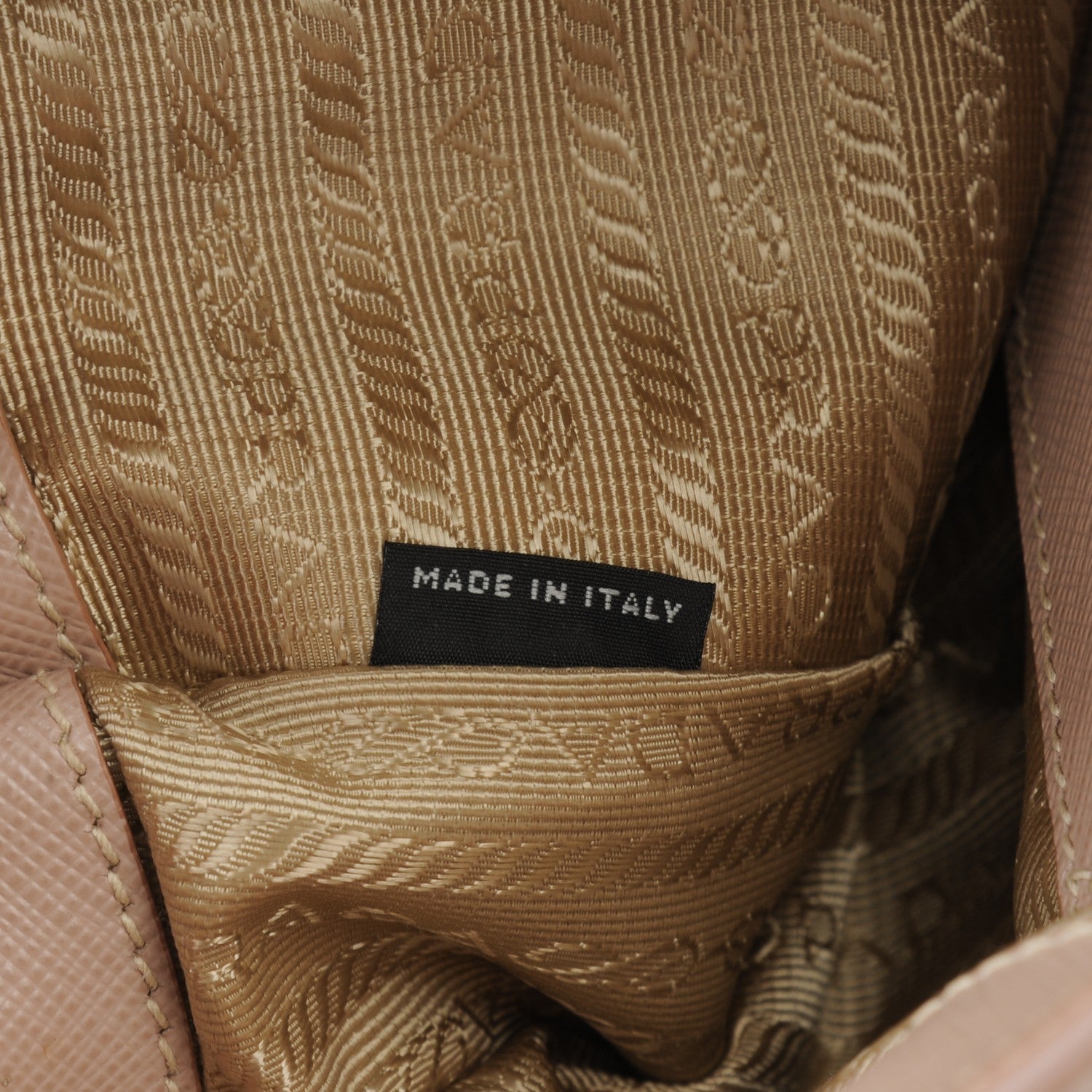 Prada Saffiano Lux Medium Tote Cammeo 8 of 8