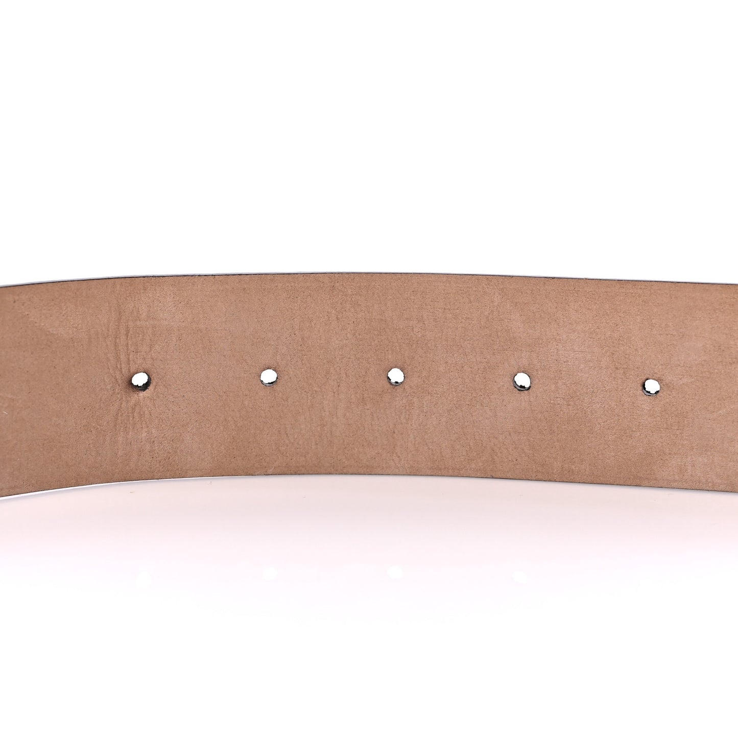 GG Supreme Monogram Niagara Lux Calfskin Interlocking G 40mm Belt 125 50 Beige Ebony Cocoa