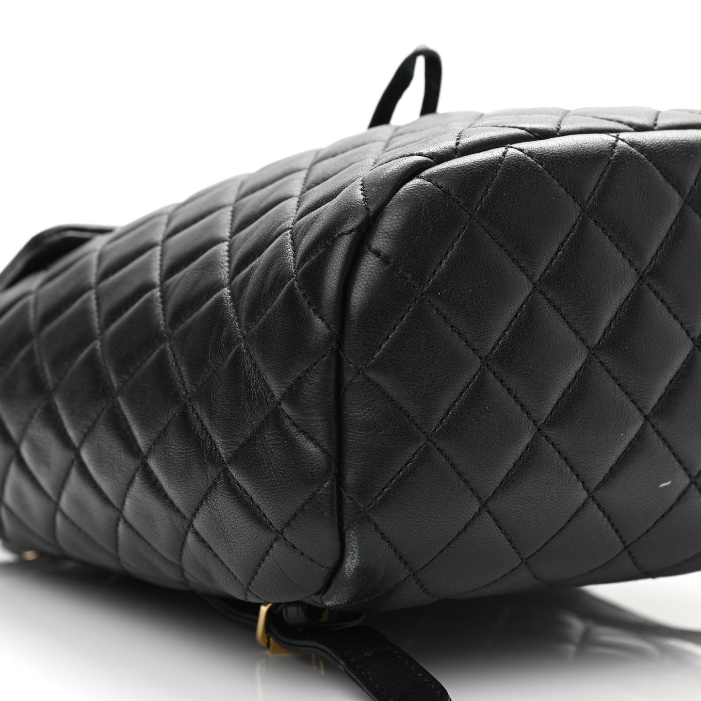 Lambskin Quilted Small Urban Spirit Backpack Black