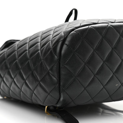 Chanel Lambskin Quilted Small Urban Spirit Backpack Black 9 of 11