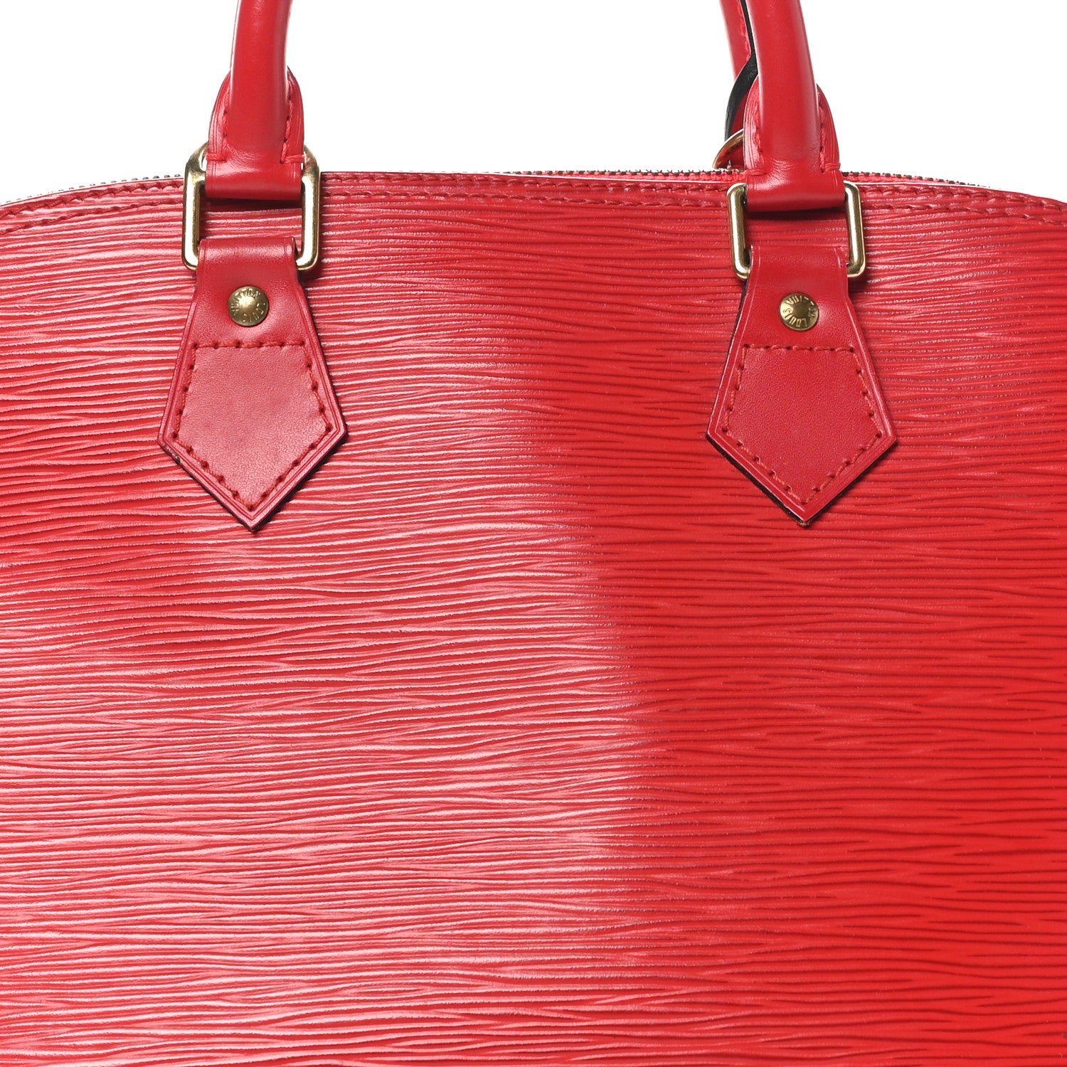 Louis Vuitton Epi Alma PM Castillan Red 8 of 11