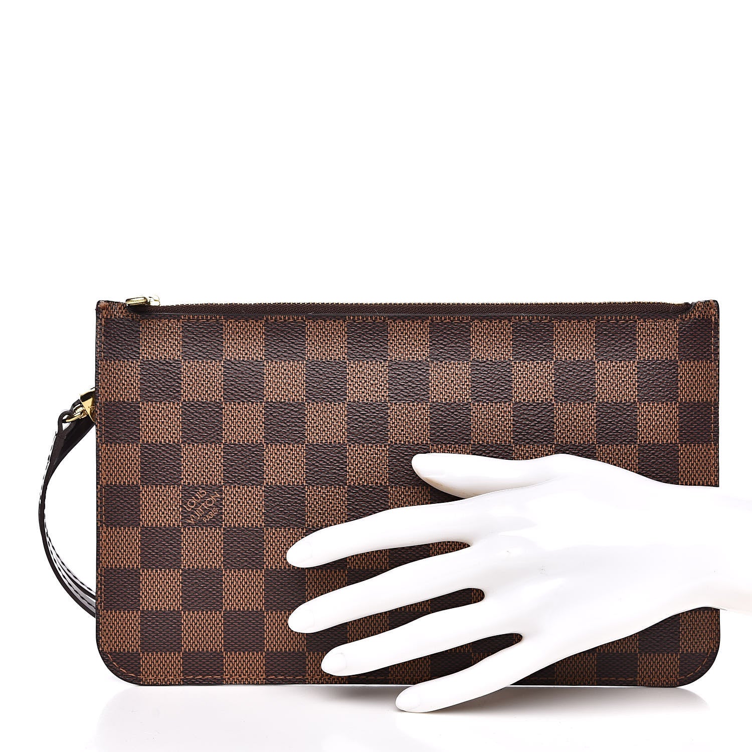 Louis Vuitton Damier Ebene Neverfull MM GM Pochette 2 of 10