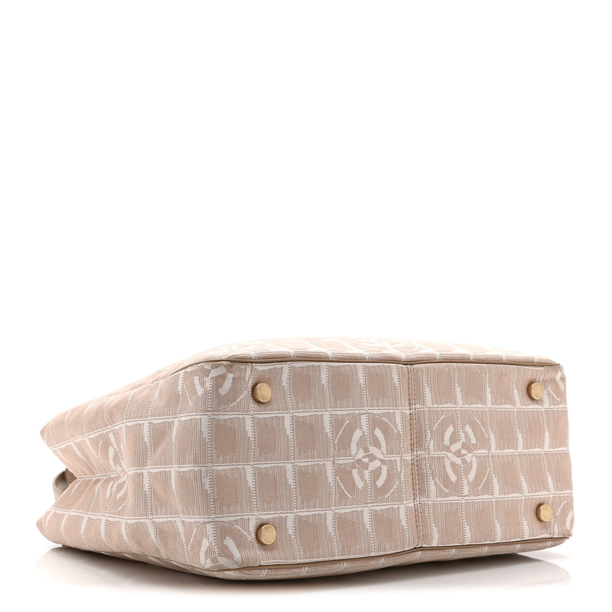 Chanel Nylon Small Travel Tote Beige 4 of 10
