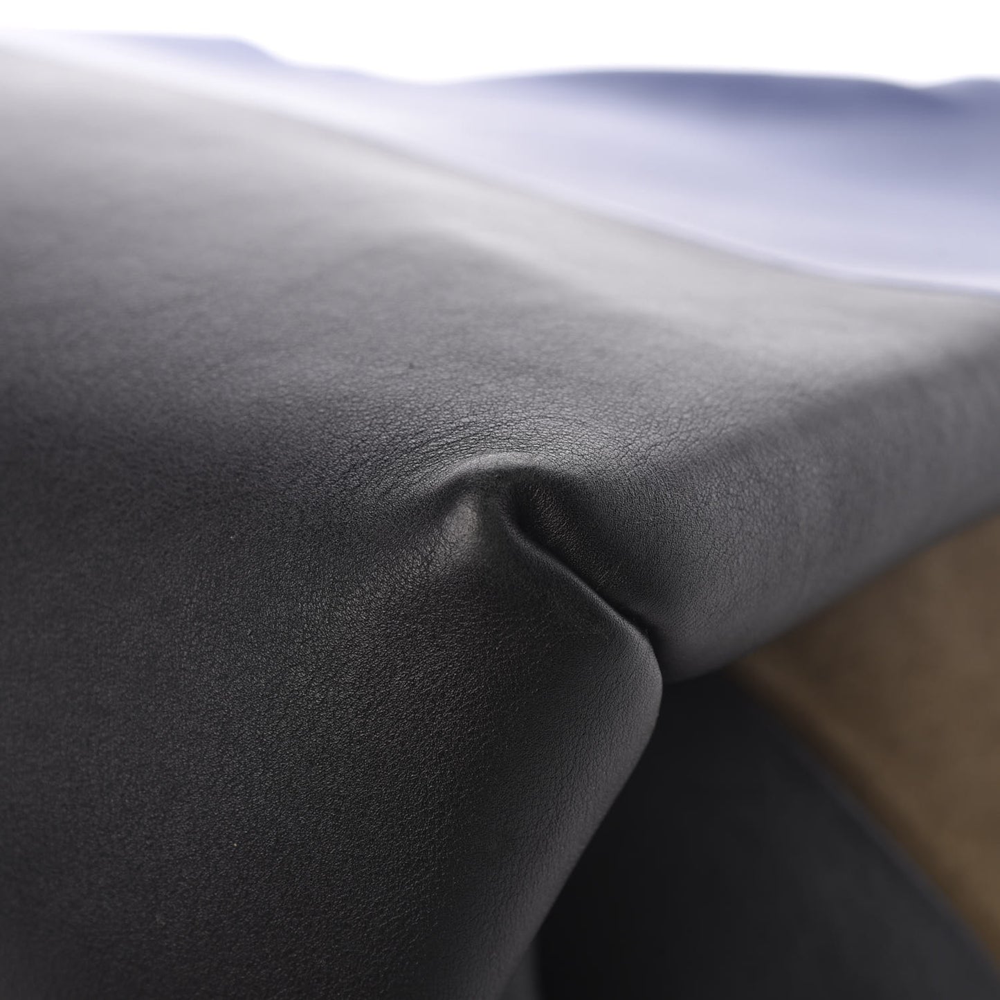 Calfskin Suede All Soft Shoulder Bag Indigo