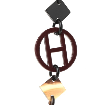 Hermes Buffalo Horn Lacquer Lena Necklace Multicolor 4 of 5