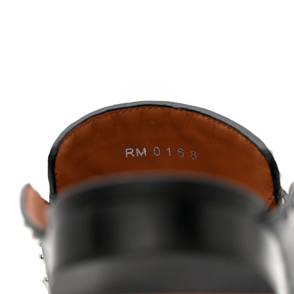 Givenchy Calfskin Studded Elegant Loafer Mule 37 Black 6 of 15