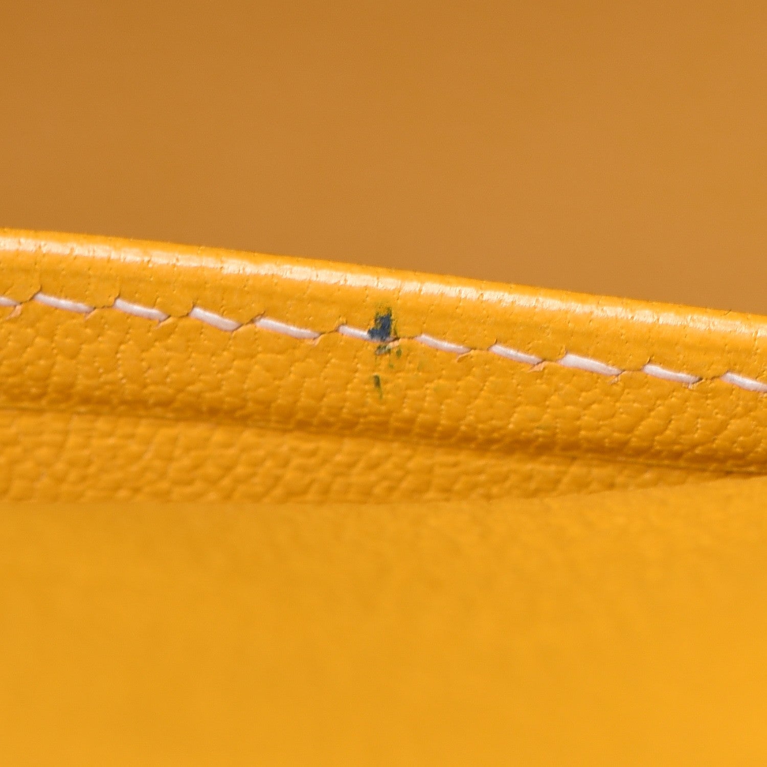Hermes Epsom Horseshoe Birkin 35 Jaune 38 of 44