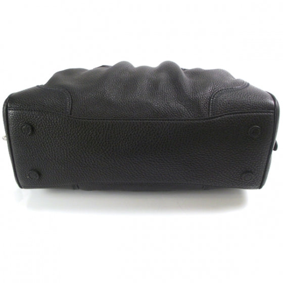 Leather Tassel Bowling Bag
