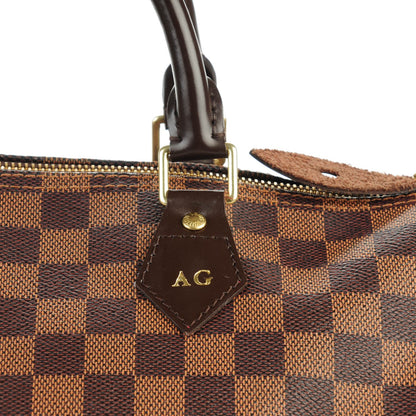 Louis Vuitton Damier Ebene Speedy 35 7 of 8