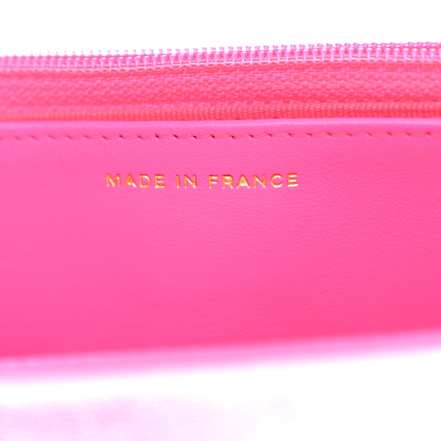 Chanel Lambskin Quilted Chanel 19 Wallet On Chain WOC Dark Pink 7 of 12