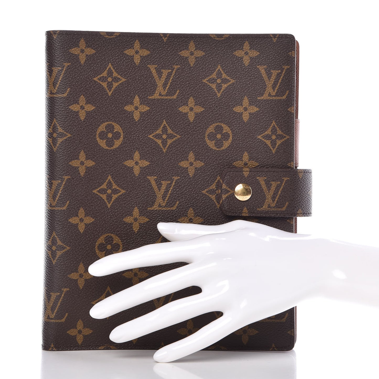 Monogram Large Ring Agenda Cover