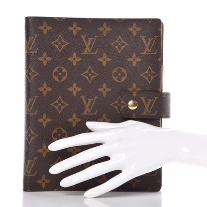 Louis Vuitton Monogram Large Ring Agenda Cover 2 of 8