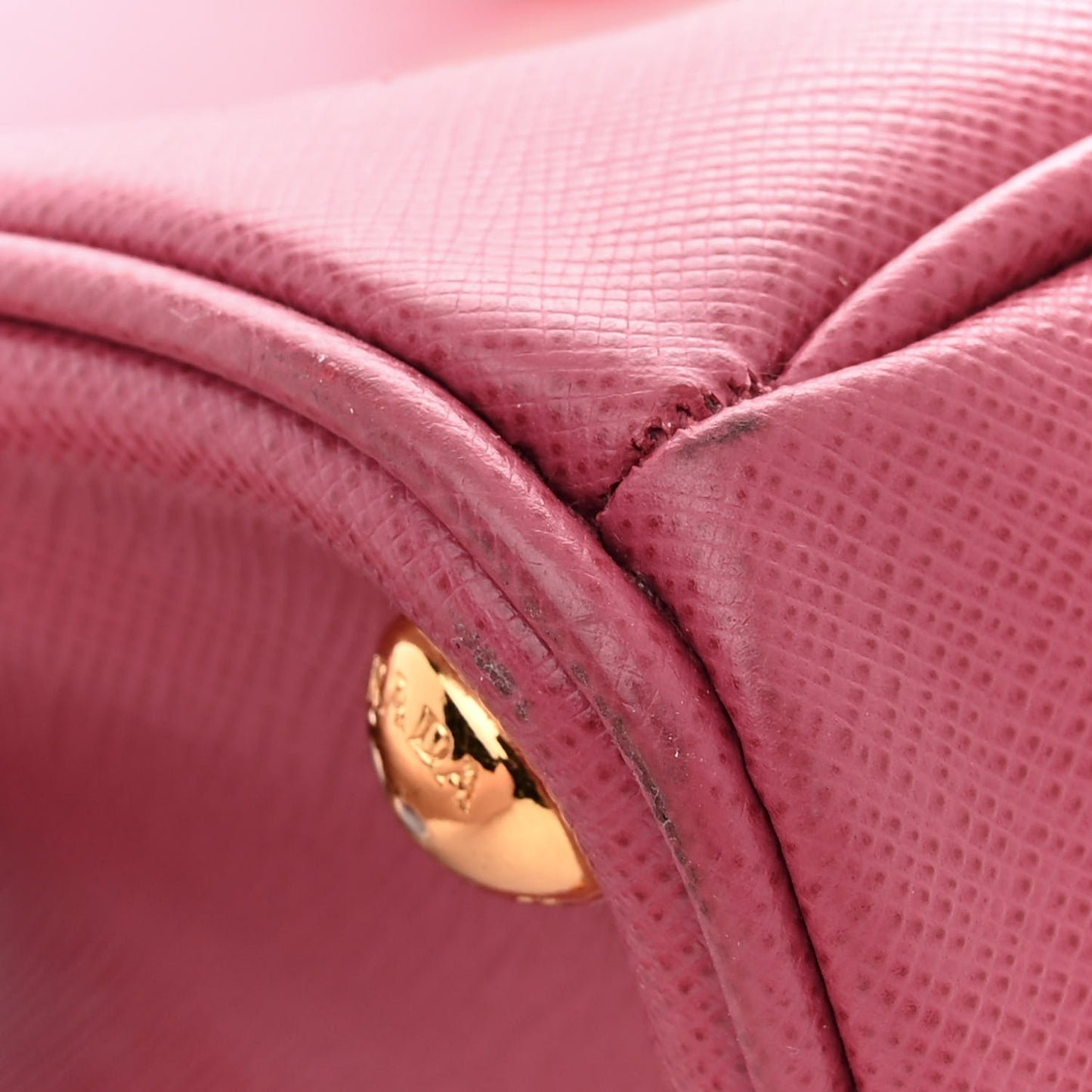 Saffiano Small Galleria Double Zip Tote Peonia