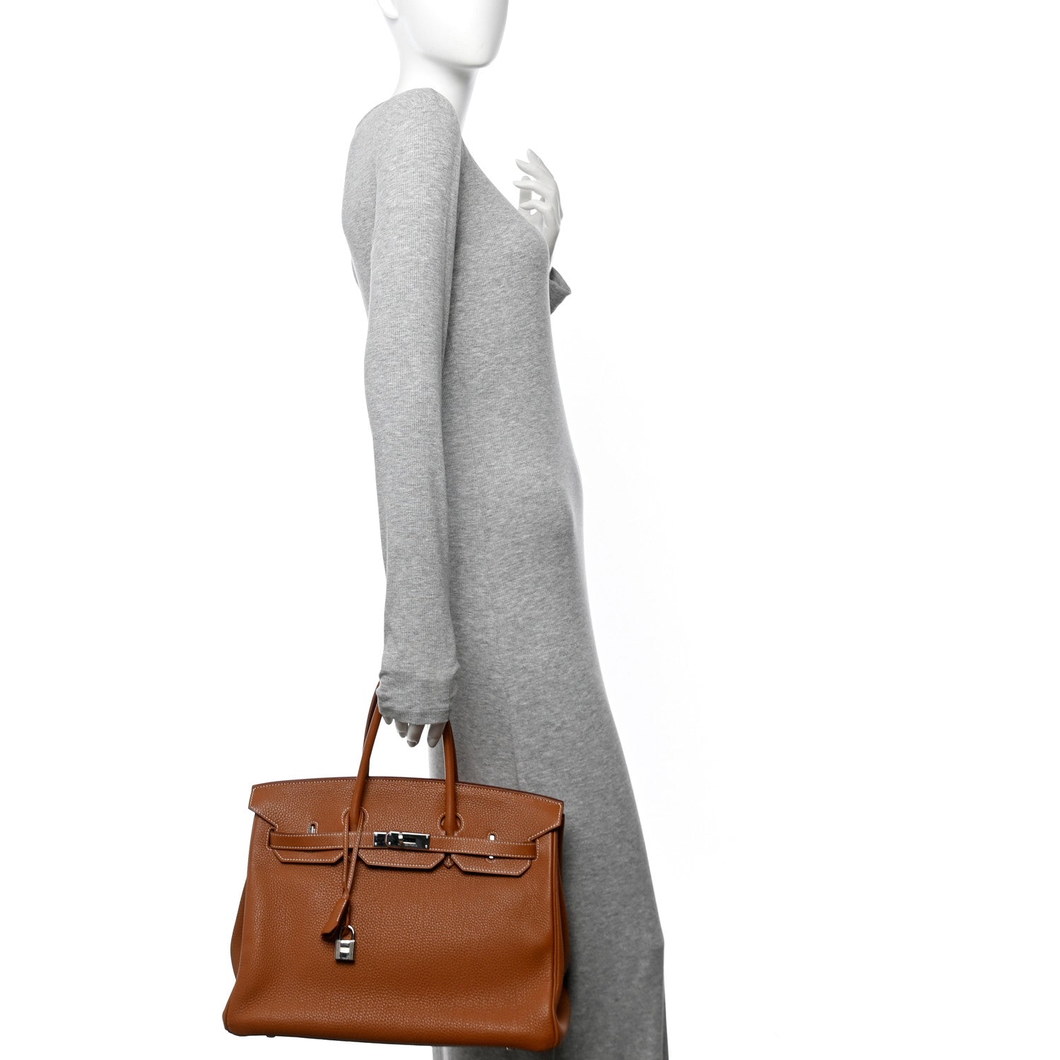 Hermes Togo Birkin 35 Gold 2 of 14