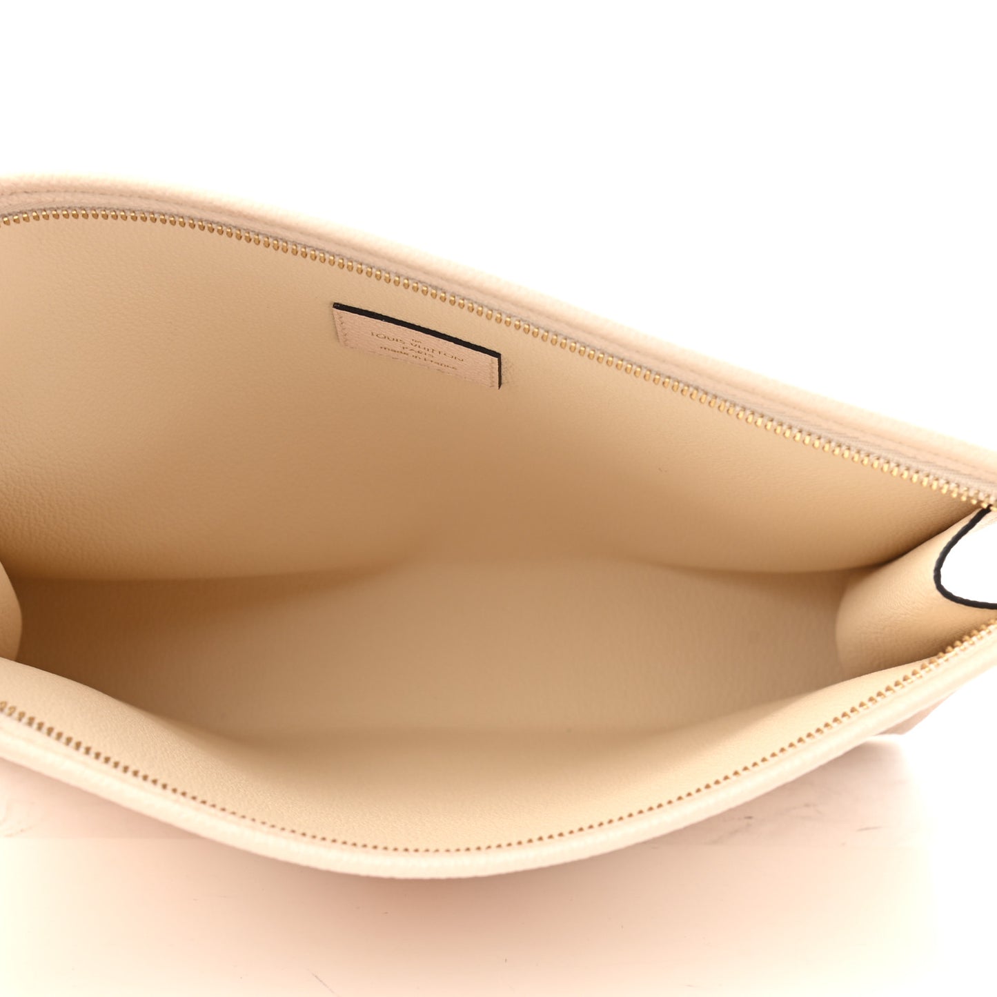 Empreinte Monogram Giant By The Pool Toiletry Pouch 26 Cream Saffron