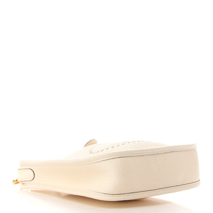Hermes Taurillon Clemence Amazone Evelyne TPM Nata Craie 3 of 8