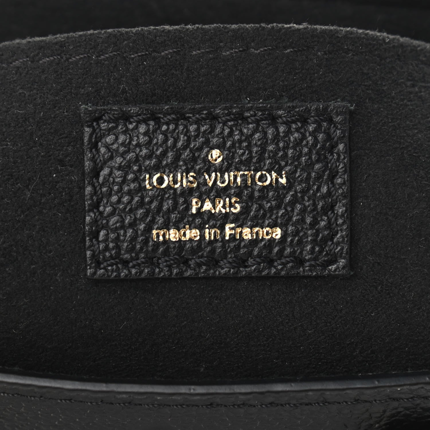 Louis Vuitton Empreinte Monogram Giant Petit Sac Plat Black 5 of 7