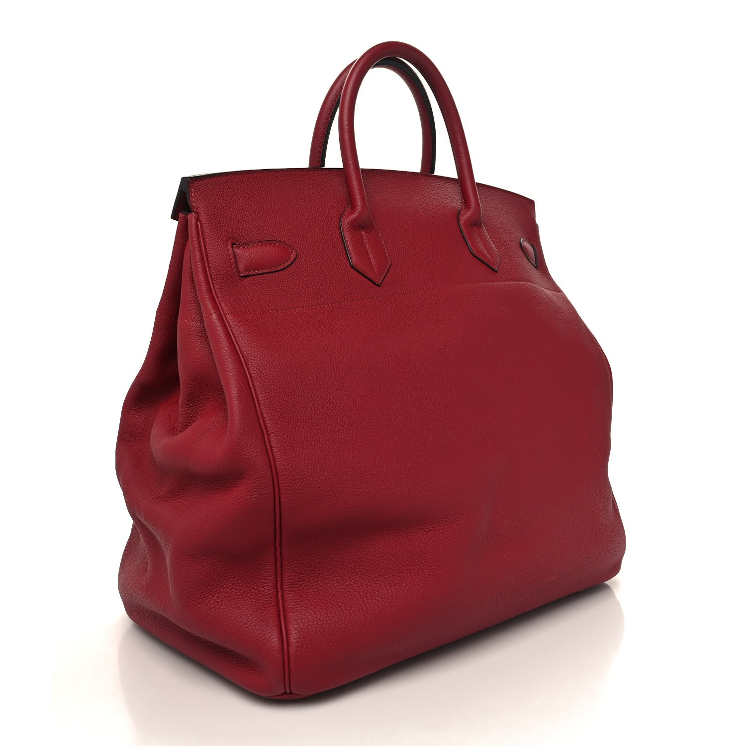 Hermes Togo HAC Birkin 40 Rouge Grenat 3 of 13