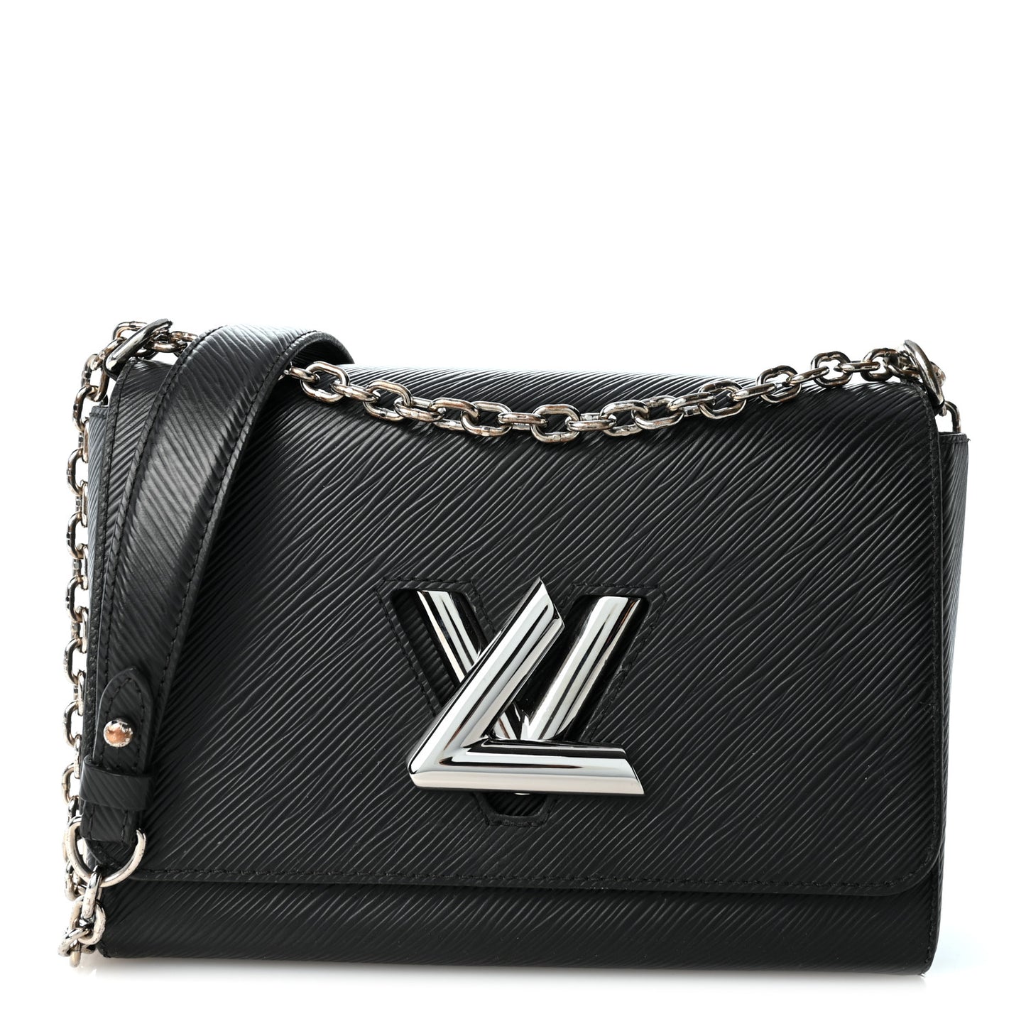 Epi Twist Shoulder Bag MM Black