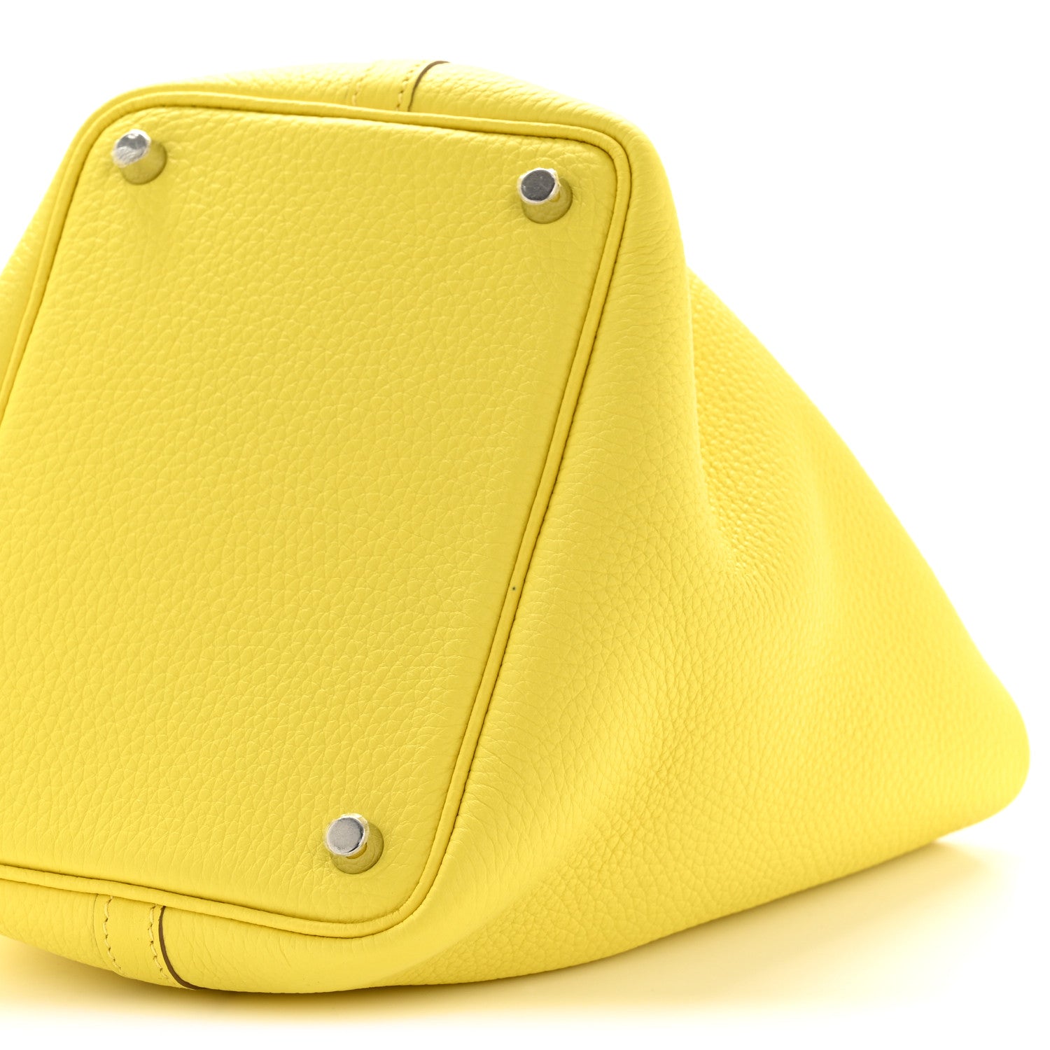 Hermes Taurillon Clemence Picotin Lock 18 PM Lime 10 of 15