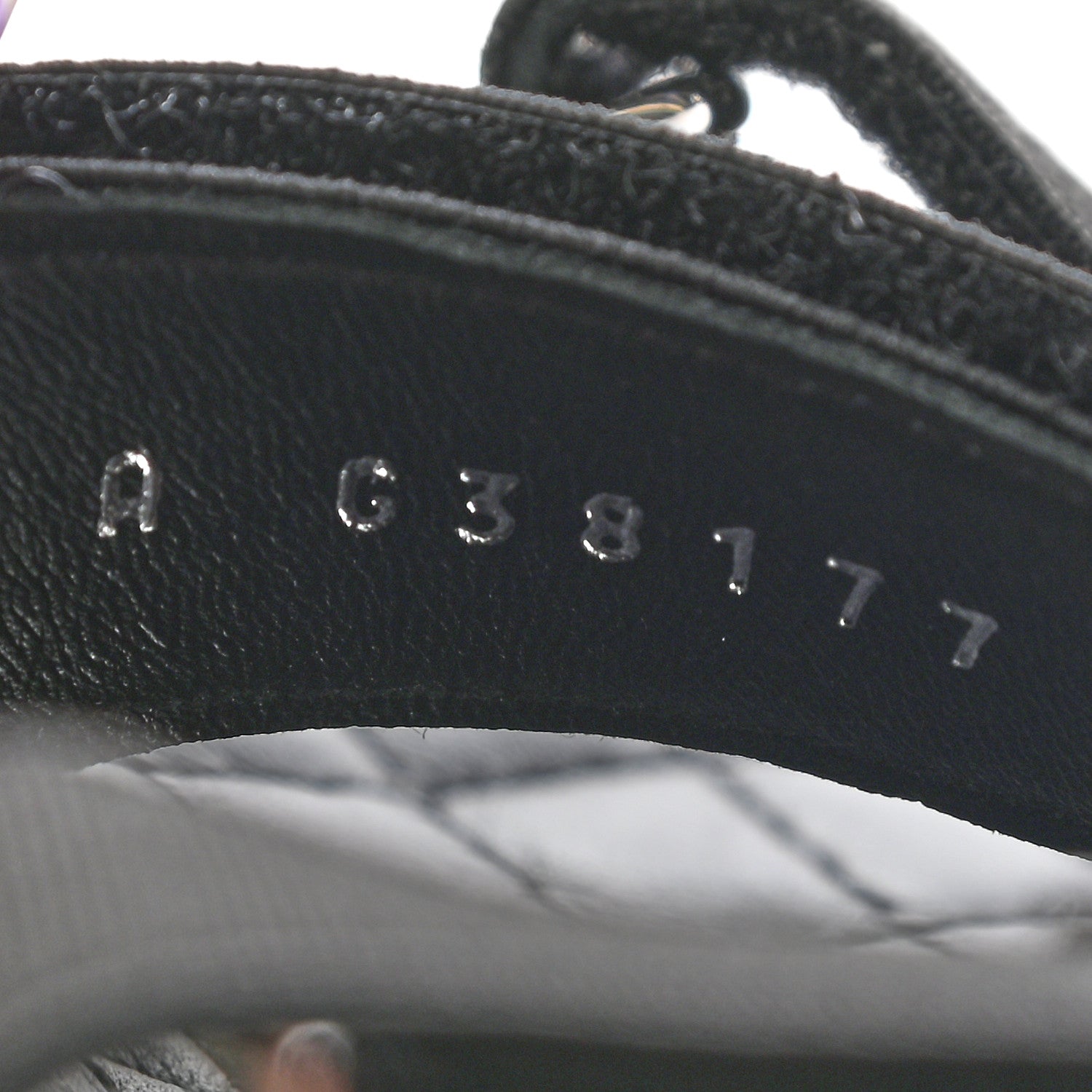 Chanel Stretch Fabric Lambskin CC Flat Sandals 39 Black 7 of 7
