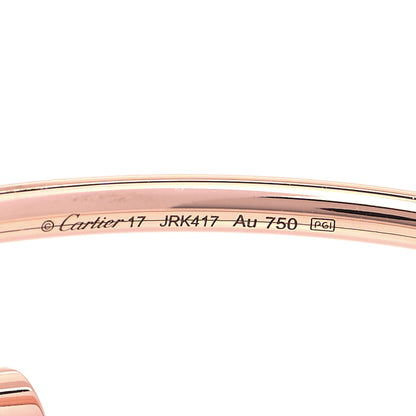 Cartier 18K Pink Gold Small Juste Un Clou Bracelet 17 4 of 5