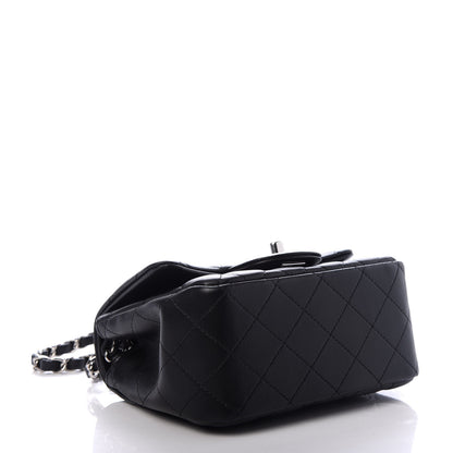 Chanel Lambskin Quilted Mini Square Flap Black 4 of 10