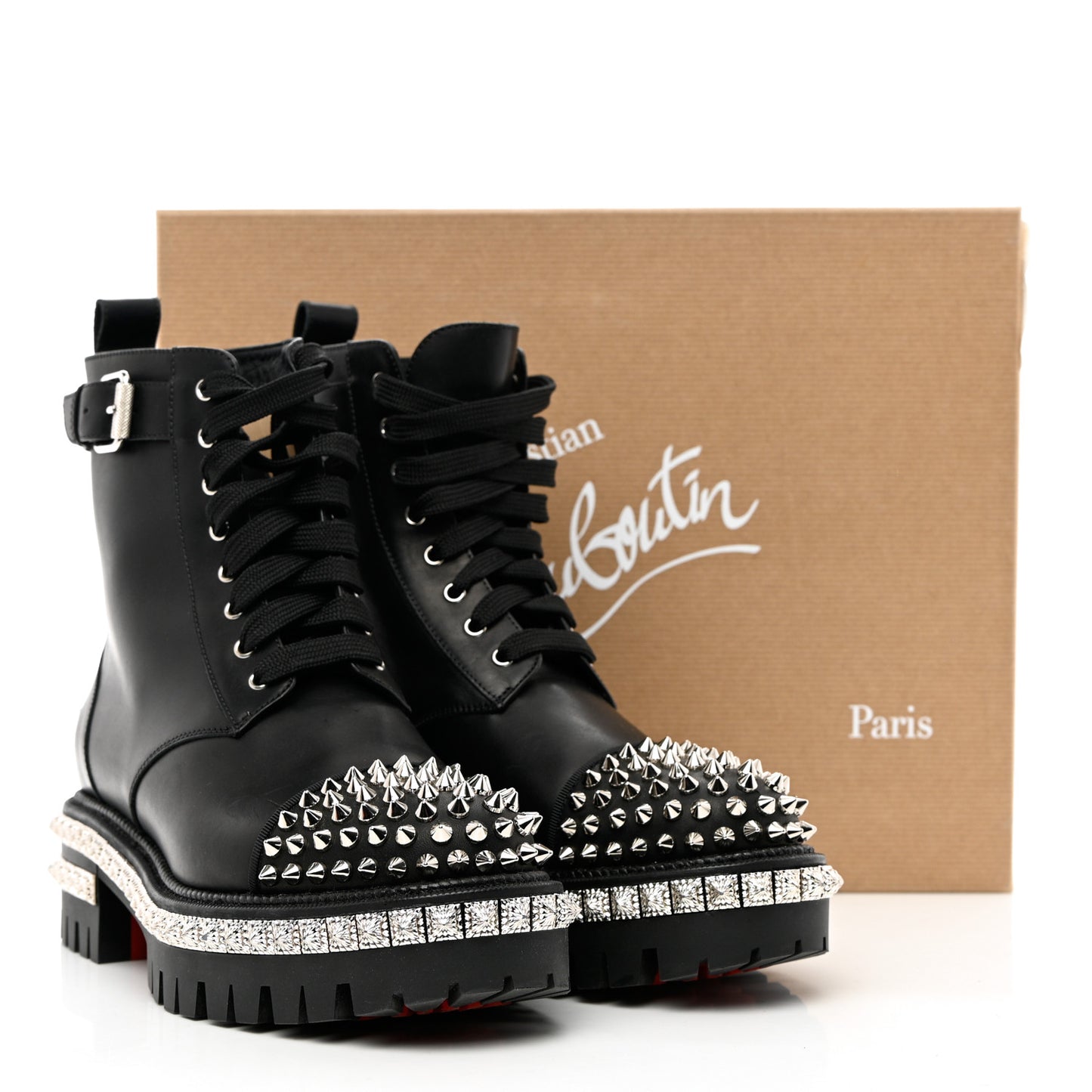Calfskin King St Boots 36 Black