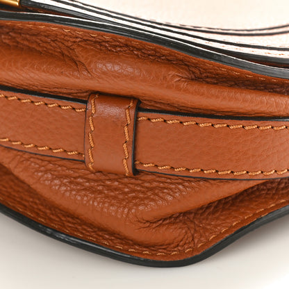 Chloe Grained Calfskin Small Marcie Saddle Bag Tan 10 of 11