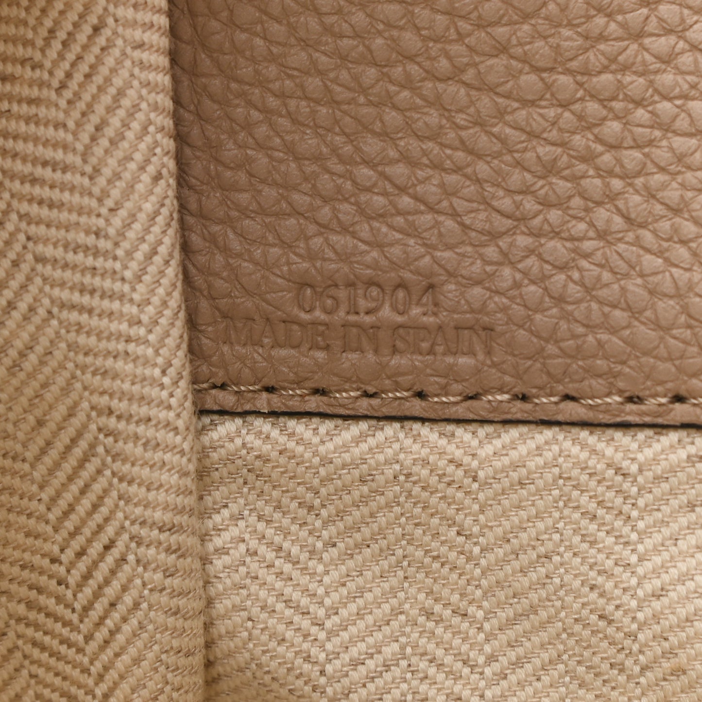 Calfskin Medium Hammock Shoulder Bag Sand Mink