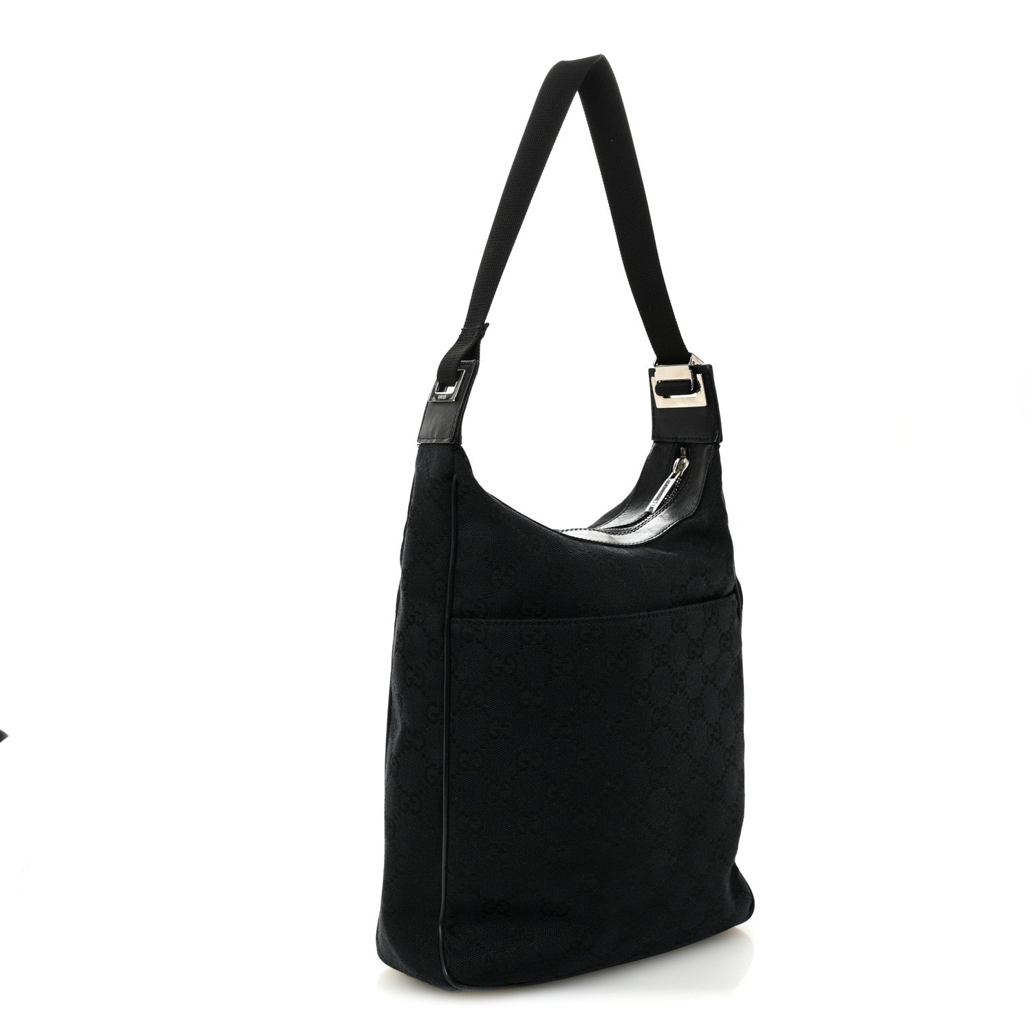 Gucci Monogram Hobo Black 3 of 12