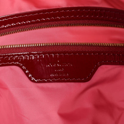 Louis Vuitton Cotton Monogram Eponge Cabas Rouge 6 of 9