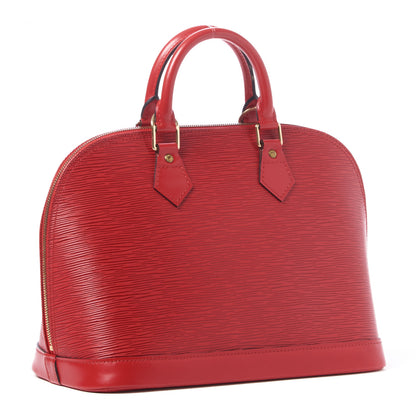 Louis Vuitton Epi Alma PM Castillan Red 2 of 9