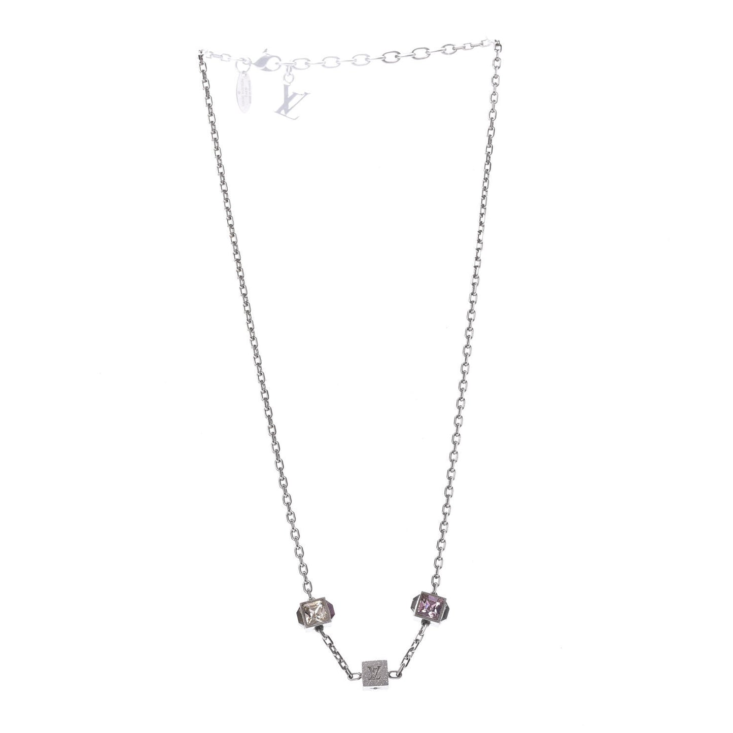 Swarovski Gamble Short Necklace Silver