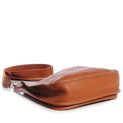 Hermes Taurillon Clemence Evelyne III GM Gold 4 of 8