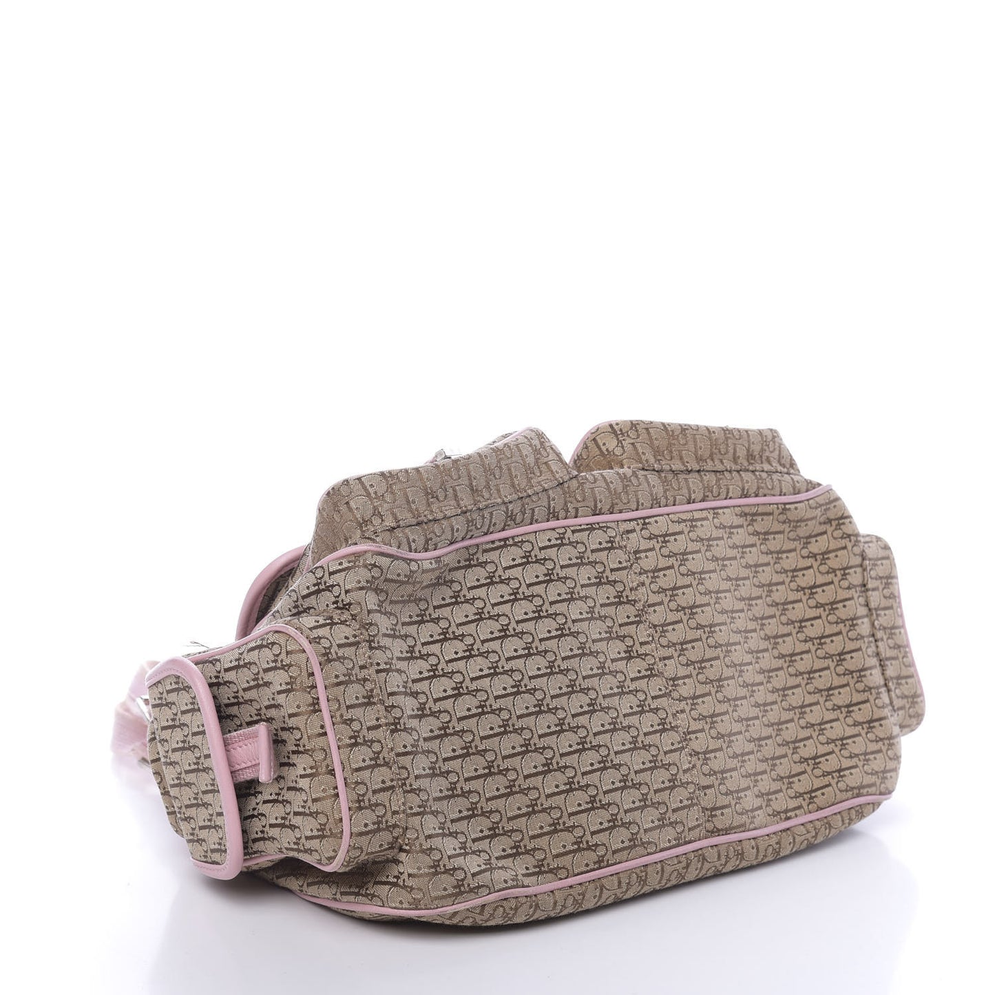 Monogram Tote Pink Beige