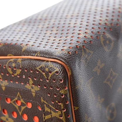 Louis Vuitton Monogram Perforated Speedy 30 Orange 13 of 14