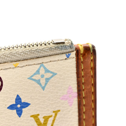 Louis Vuitton Monogram Multicolor Key Pouch White 8 of 8