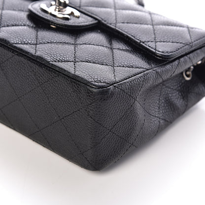 Chanel Caviar Quilted Mini Square Flap Black 9 of 10