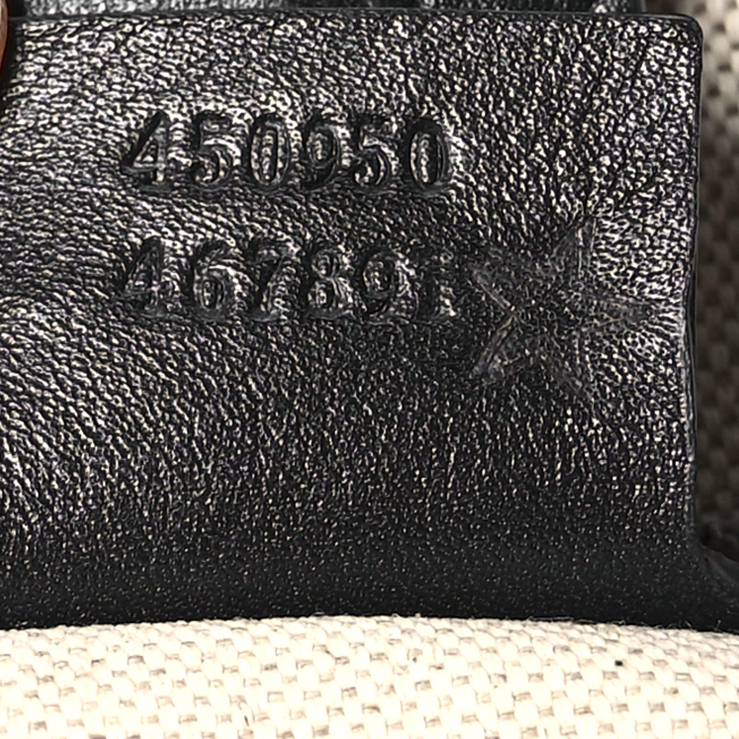 Gucci GG Supreme Monogram L'Aveugle Par Amour Print Vertical Tote Black 7 of 10